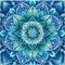 Mandala Diamond Painting Kit for Adults – 5D Round Diamond Art Craft for Beginners, 12x12 Inch DIY Gem Painting for Home Wall Decor